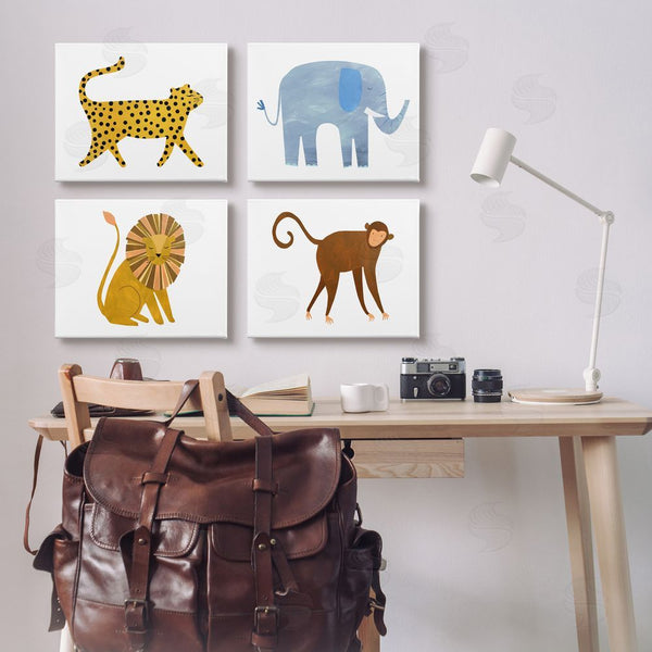 Stupell Industries Emily Kopcik | Various Whimsical Wildlife Animals Wall Art