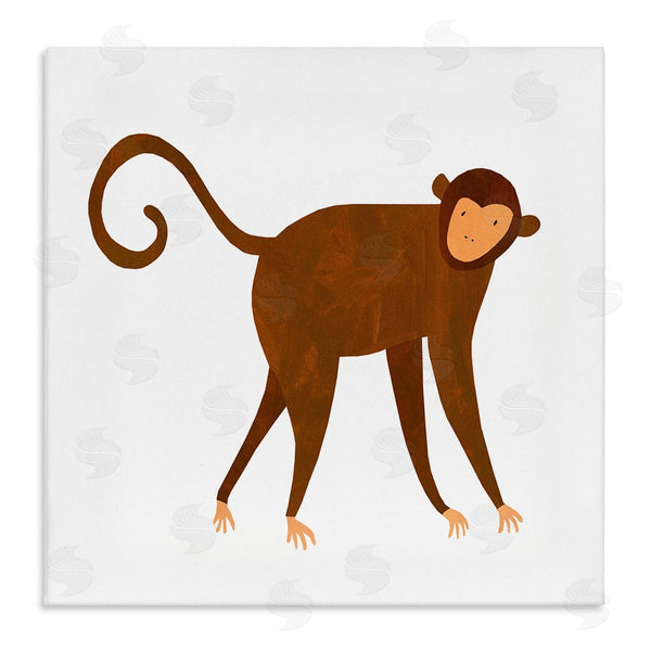 stupell industries Emily Kopcik | Whimsical Wildlife Monkey Wall Art