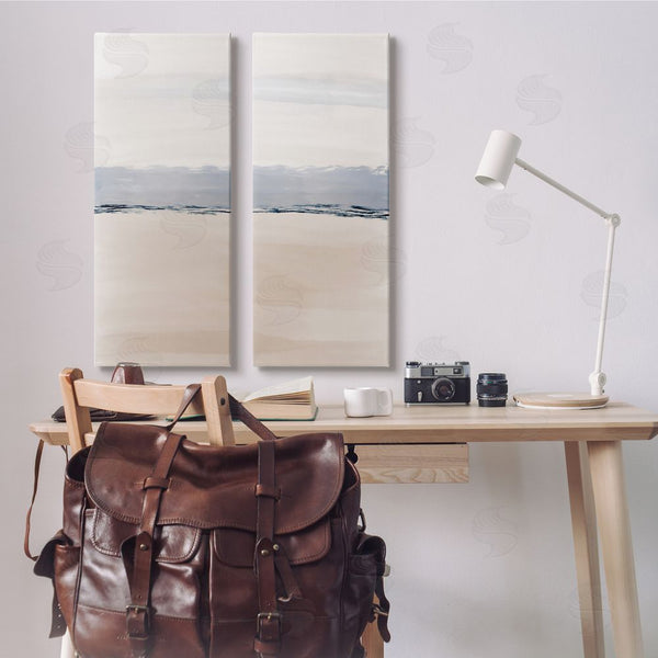 Stupell Industries Emily Navas | Abstract Nautical Shoreline Landscape Wall Art