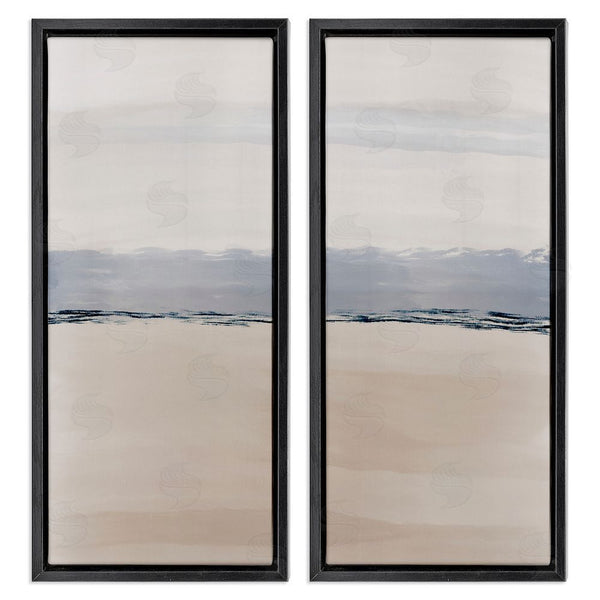 Stupell Industries Emily Navas | Abstract Nautical Shoreline Landscape Wall Art