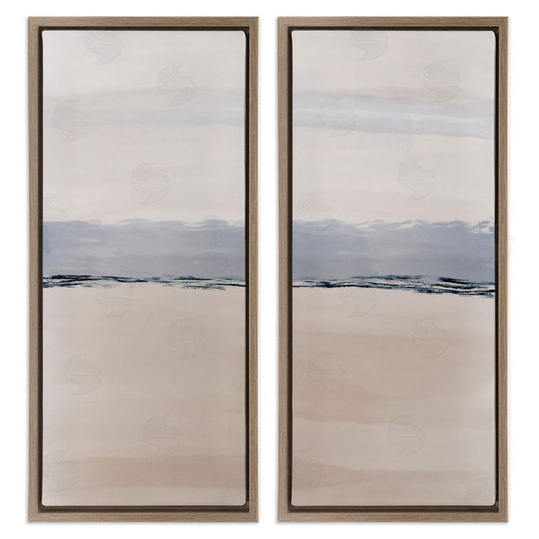Stupell Industries Emily Navas | Abstract Nautical Shoreline Landscape Wall Art