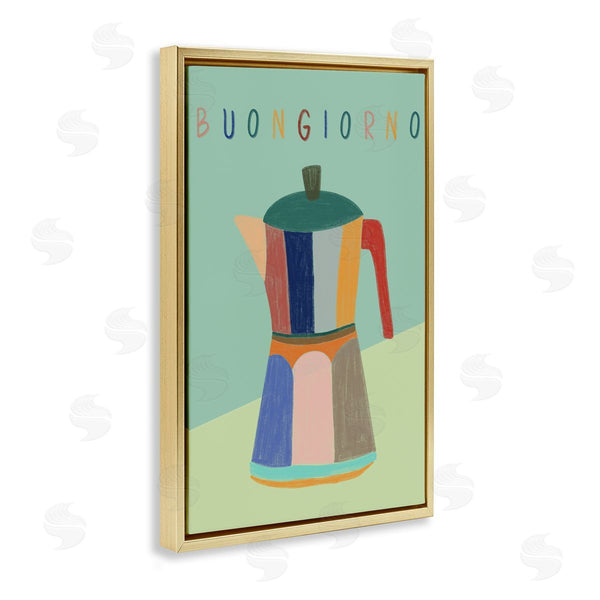 Stupell Industries EMILY NAVAS | Buongiorno Espresso Coffeepot
