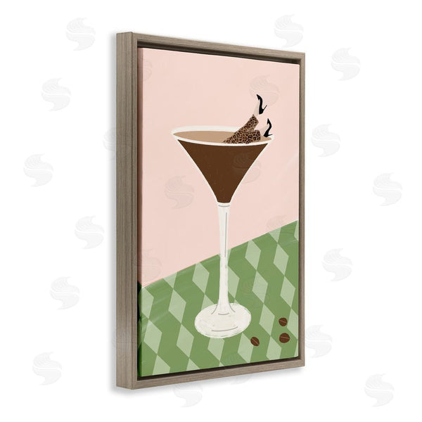 Stupell Industries Emily Navas | Glam Martini Splash Wall Art