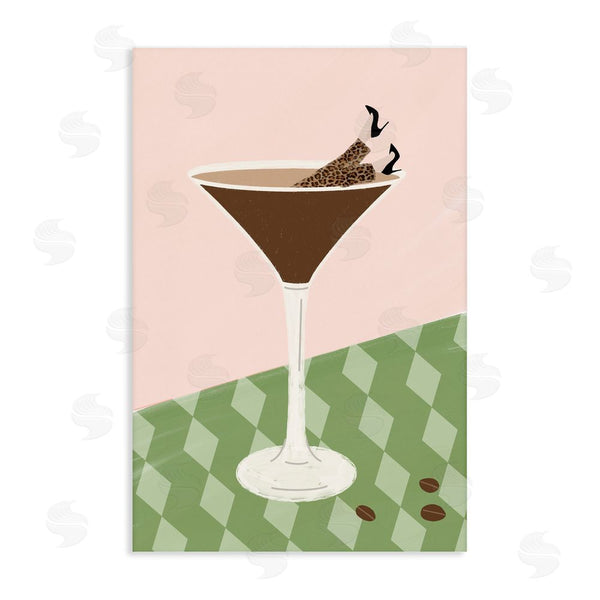 stupell industries Emily Navas | Glam Martini Splash Wall Art
