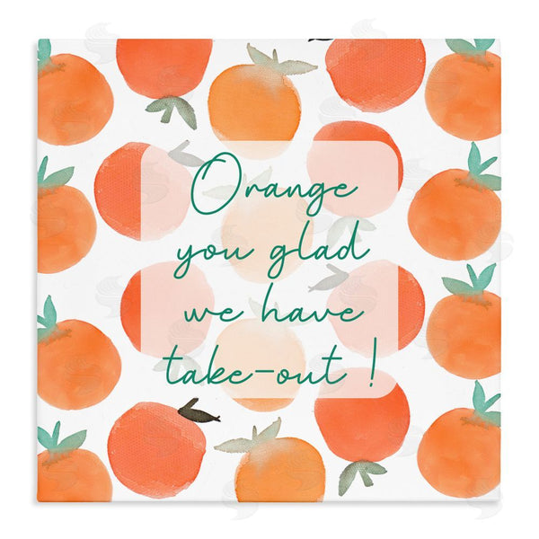 stupell industries Emily Navas | Orange You Glad Wall Art