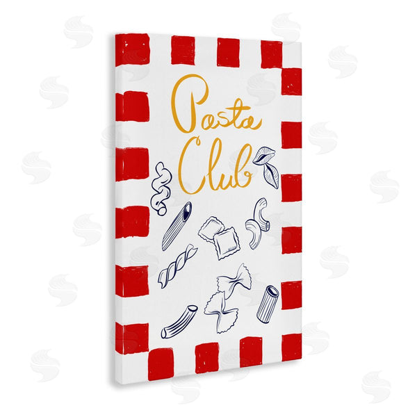 Stupell Industries Emily Navas | Pasta Club Noodle Types Wall Art