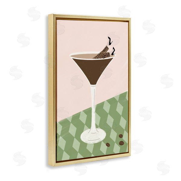 Stupell Industries EMILY NAVAS | Retro Martini Splash