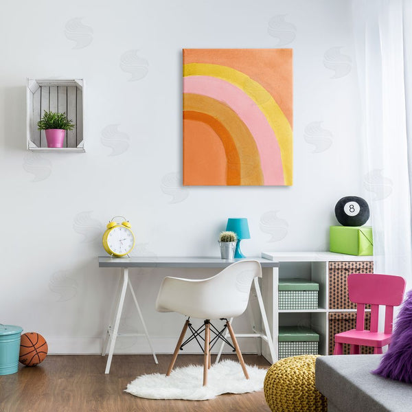 Stupell Industries Emily Navas | Summer Sun Rainbow Warm Tone Arches Wall Art