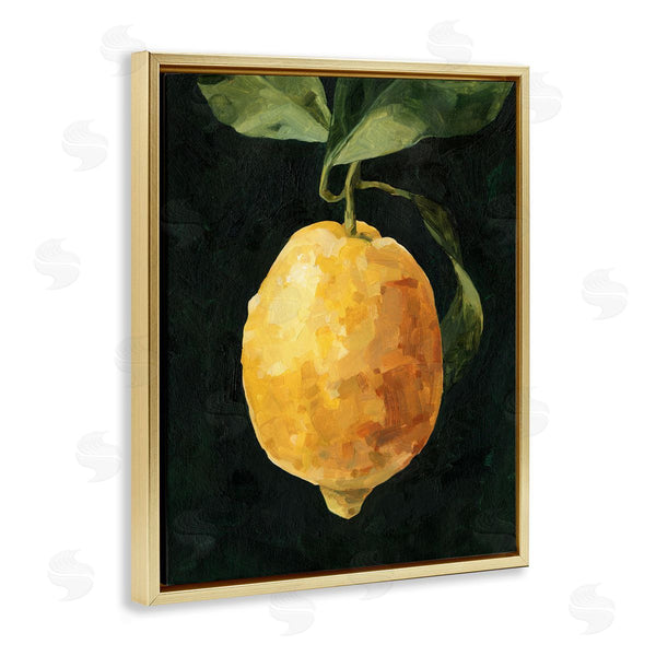 Stupell Industries Emma Caroline | Abstract Lemon On Vine
