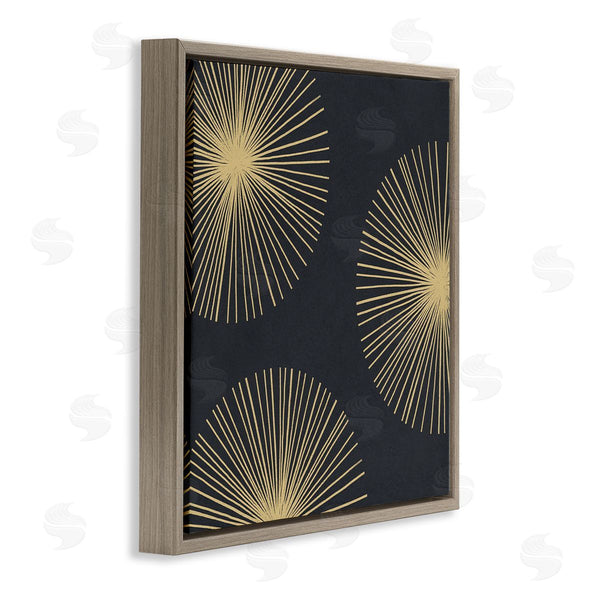 Stupell Industries Emma Caroline | Abstract Round Star Shapes