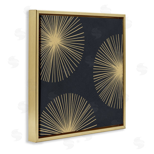 Stupell Industries Emma Caroline | Abstract Round Star Shapes