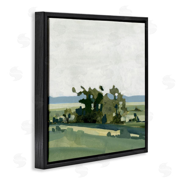 Stupell Industries Emma Caroline | Abstract Rural Grove Distant Mountains Wall Art