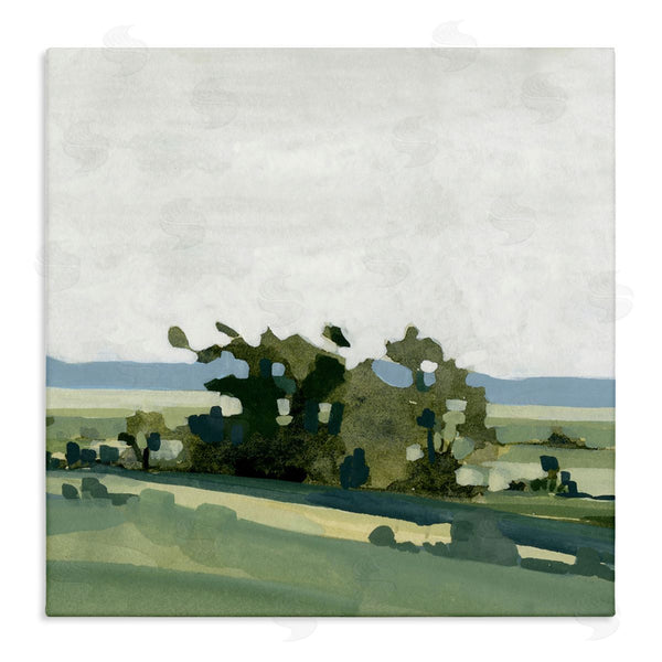 stupell industries Emma Caroline | Abstract Rural Grove Distant Mountains Wall Art