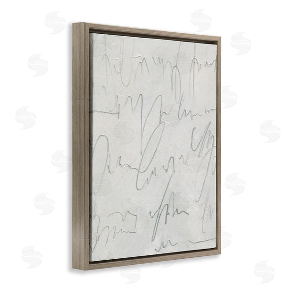 Stupell Industries Emma Caroline | Messy Script On Distressed Surface Modern Abstract Composition Wall Art