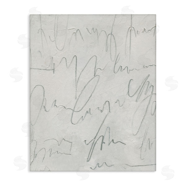 stupell industries Emma Caroline | Messy Script on Distressed Surface Modern Abstract Composition Wall Art