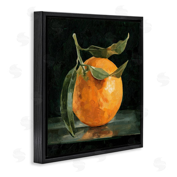 Stupell Industries Emma Caroline | Orange With Stem On Black