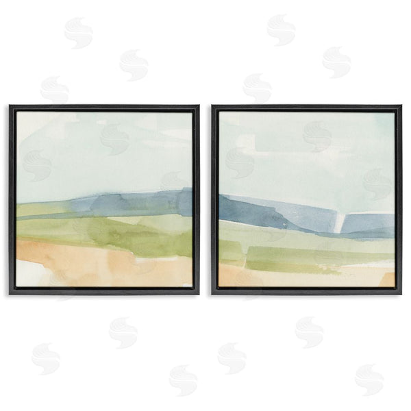 Stupell Industries Emma Caroline | Watercolor Hills Abstract Landscape Wall Art