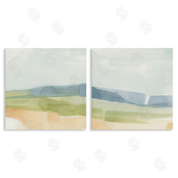 stupell industries Emma Caroline | Watercolor Hills Abstract Landscape Wall Art