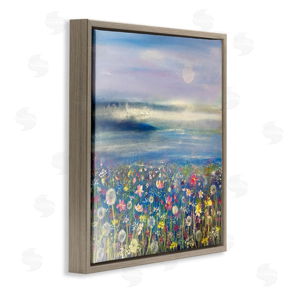 Stupell Industries Emma Catherine Debs | Moonlit Lake Meadow Wall Art