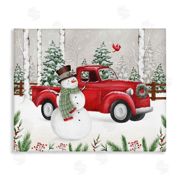 stupell industries Emma Leach | Winter Wonderland Snowman Wall Art