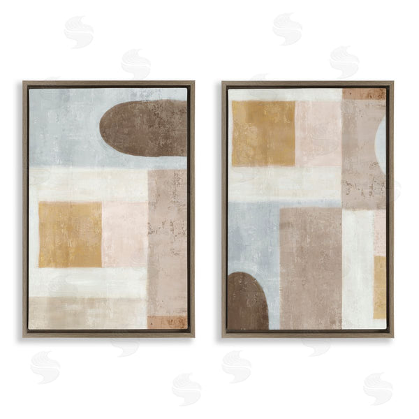 Stupell Industries Emma Peal | Geometric Subtle Drifts
