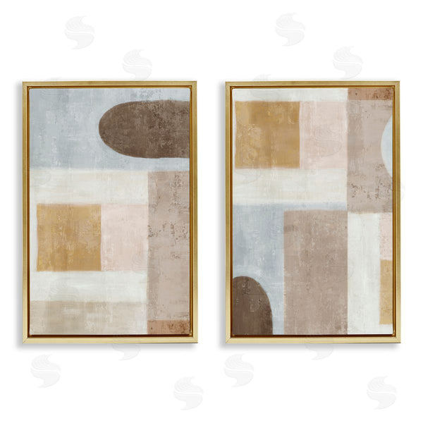Stupell Industries Emma Peal | Geometric Subtle Drifts