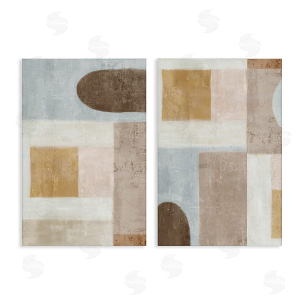 stupell industries Emma Peal | Geometric Subtle Drifts