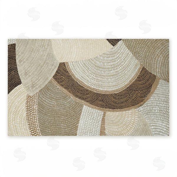 stupell industries Emma Peal | Mystic Neutral Patterns Non-Woven Door Mat