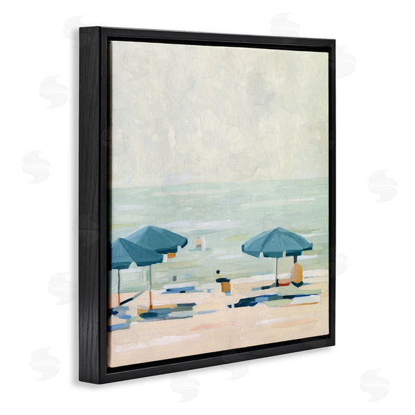 Stupell Industries Emma Scarvey | Abstract Beach Umbrellas On Shore Wall Art