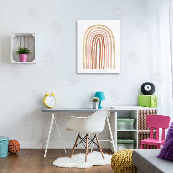 Stupell Industries Emma Scarvey | Neutral Rainbow Arches Wall Art