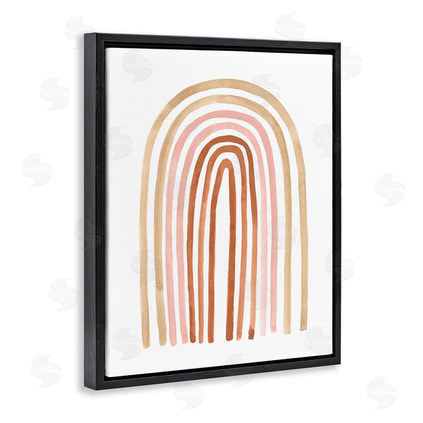 Stupell Industries Emma Scarvey | Neutral Rainbow Arches Wall Art