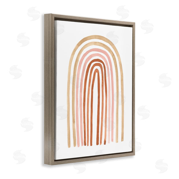 Stupell Industries Emma Scarvey | Neutral Rainbow Arches Wall Art