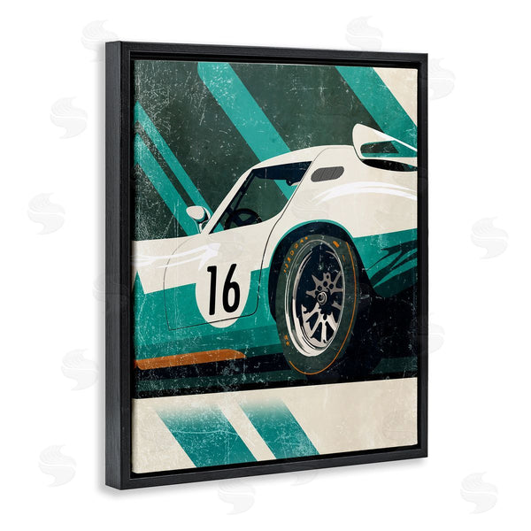Stupell Industries Enrico McGarrigle | Classic Green Race Car