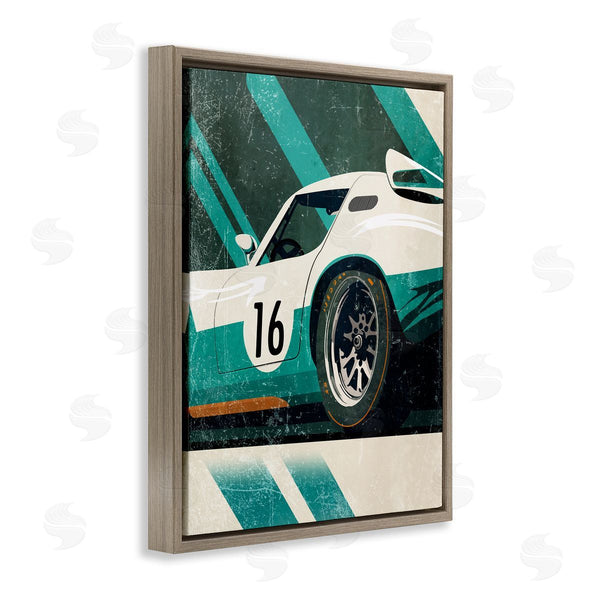 Stupell Industries Enrico McGarrigle | Classic Green Race Car