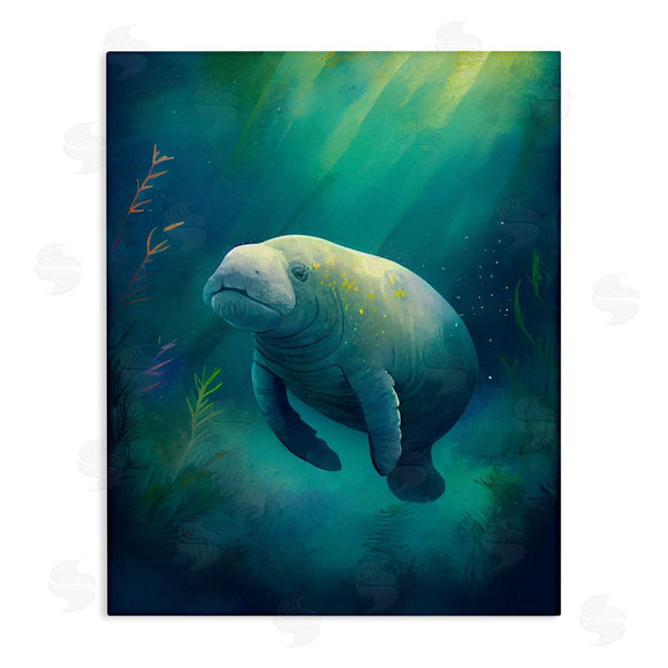 stupell industries Enrico McGarrigle | Manatee Underwater View