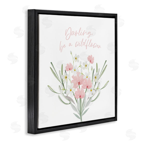 Stupell Industries Enya Todd | Be A Wildflower Phrase Wall Art