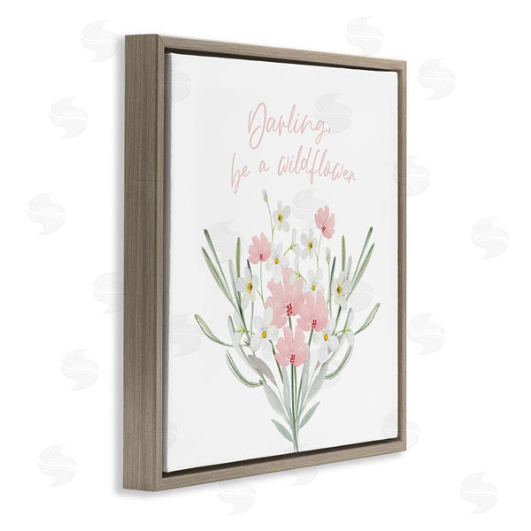 Stupell Industries Enya Todd | Be A Wildflower Phrase Wall Art
