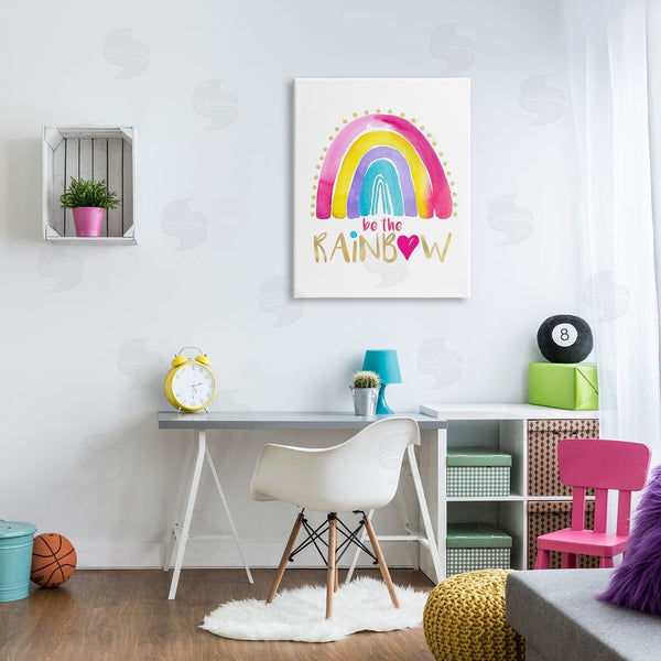 Stupell Industries Enya Todd | Be The Rainbow Pattern Wall Art