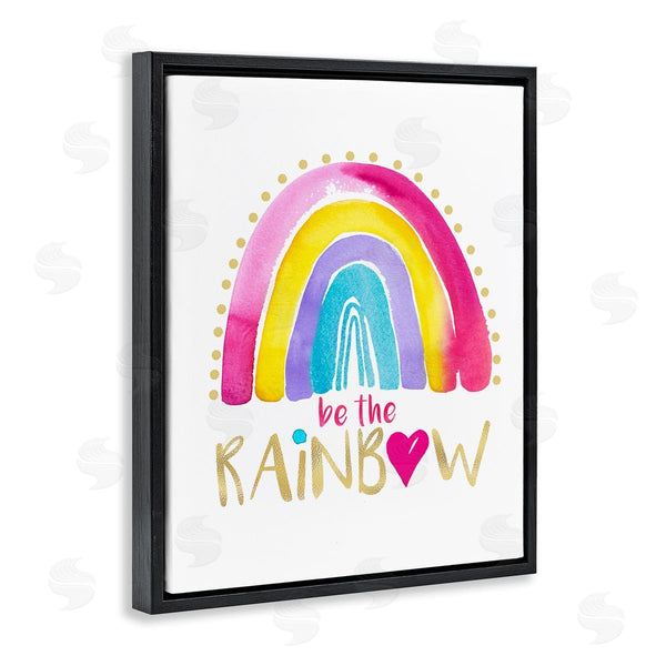 Stupell Industries Enya Todd | Be The Rainbow Pattern Wall Art