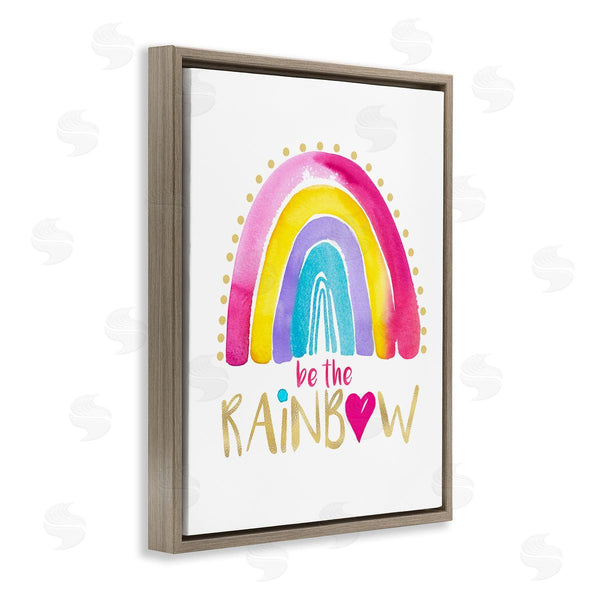 Stupell Industries Enya Todd | Be The Rainbow Pattern Wall Art