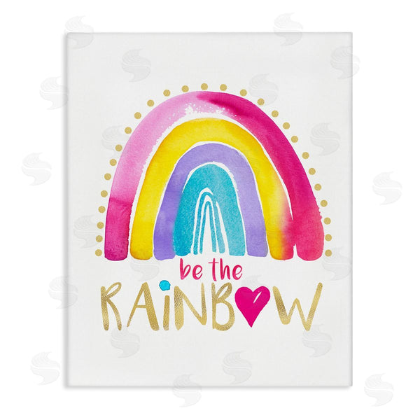 stupell industries Enya Todd | Be The Rainbow Pattern Wall Art