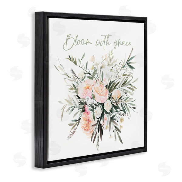 Stupell Industries Enya Todd | Floral Bloom With Grace Wall Art