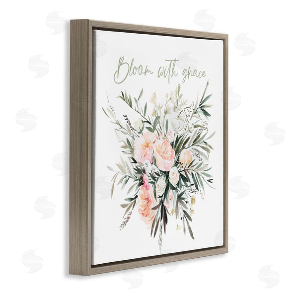 Stupell Industries Enya Todd | Floral Bloom With Grace Wall Art