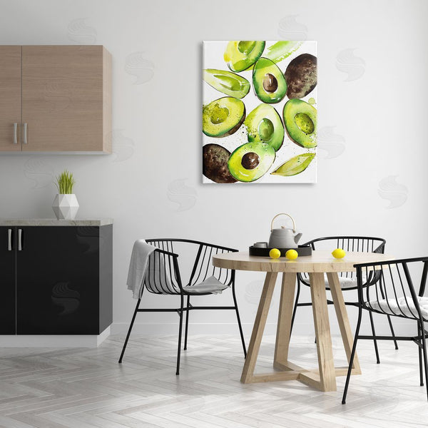 Stupell Industries Enya Todd | Modern Avocado Halves Wall Art