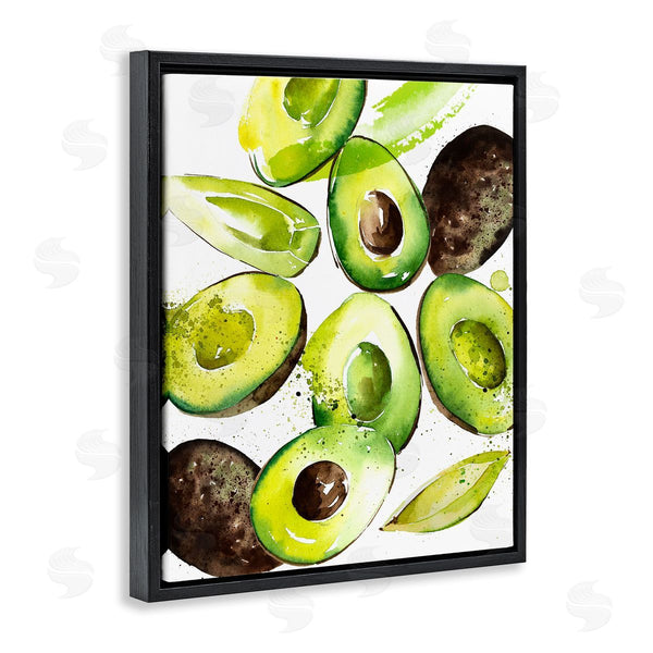 Stupell Industries Enya Todd | Modern Avocado Halves Wall Art