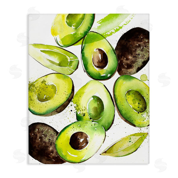 stupell industries Enya Todd | Modern Avocado Halves Wall Art