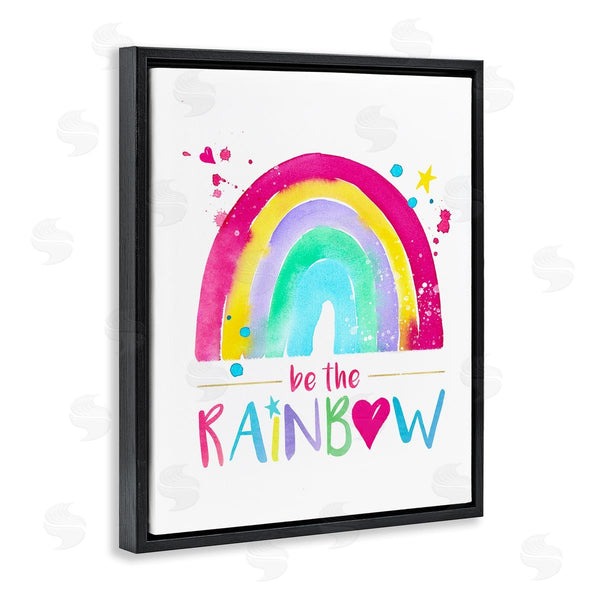 Stupell Industries Enya Todd | Modern Rainbow Splash Wall Art