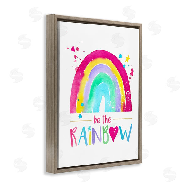 Stupell Industries Enya Todd | Modern Rainbow Splash Wall Art