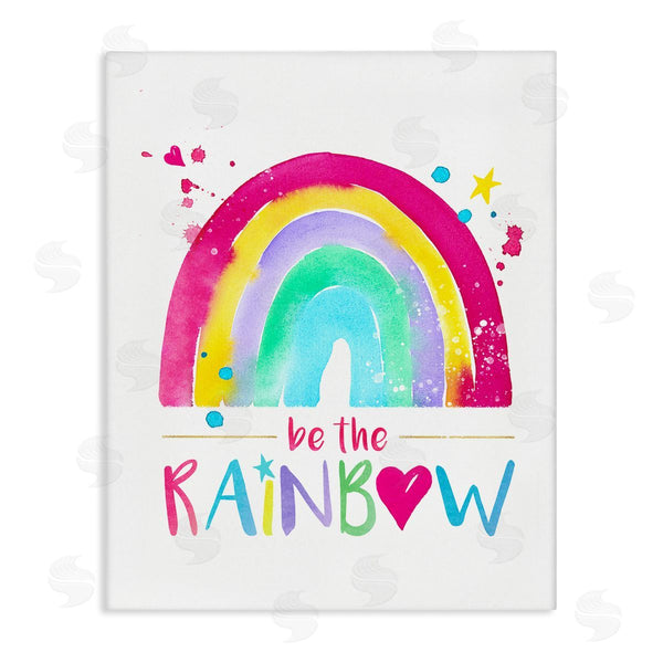 stupell industries Enya Todd | Modern Rainbow Splash Wall Art