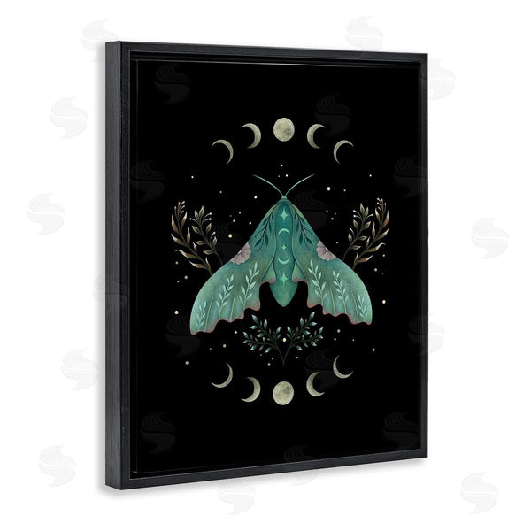 Stupell Industries Episodic Drawings | Celestial Moth & Moon Wall Art